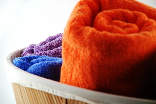 Bath towels — Stock Photo, Image