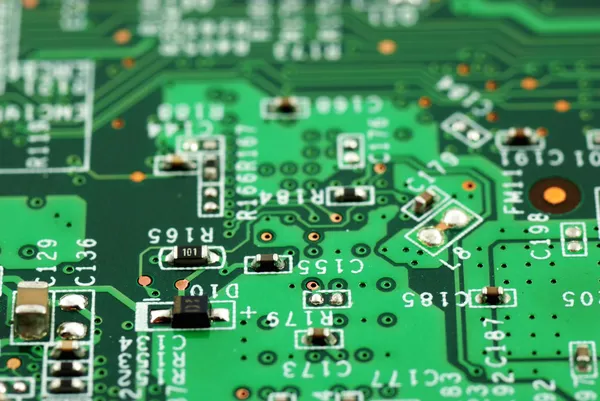 Elektroniska komponenter och enheter — Stockfoto