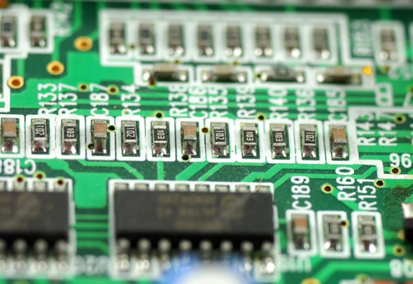 Componentes e dispositivos electrónicos — Fotografia de Stock