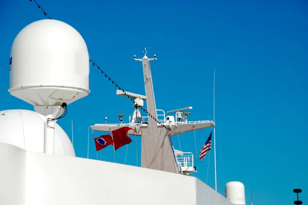 Communicatie op schip — Stockfoto