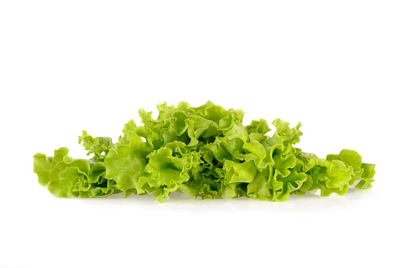 Green salad isolated on a white background — Stock Photo, Image