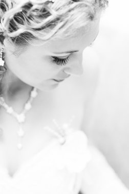 çekici gelin portresi