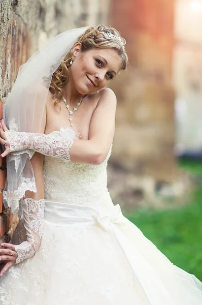 魅力的な花嫁の肖像画 — ストック写真