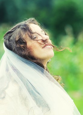 çekici gelin portresi