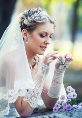 çekici gelin portresi