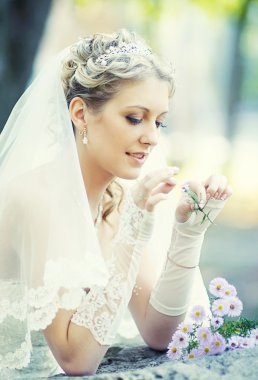 çekici gelin portresi