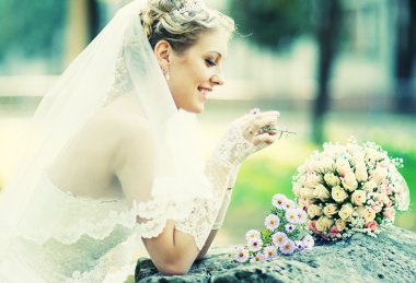 çekici gelin portresi