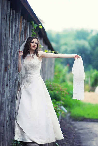 Attractive bride — Stock Photo, Image