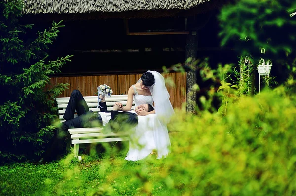 Pareja de boda — Foto de Stock
