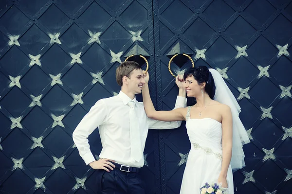 Pareja de boda — Foto de Stock