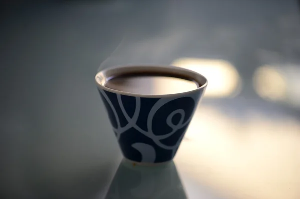 Kaffe i en kopp — Stockfoto