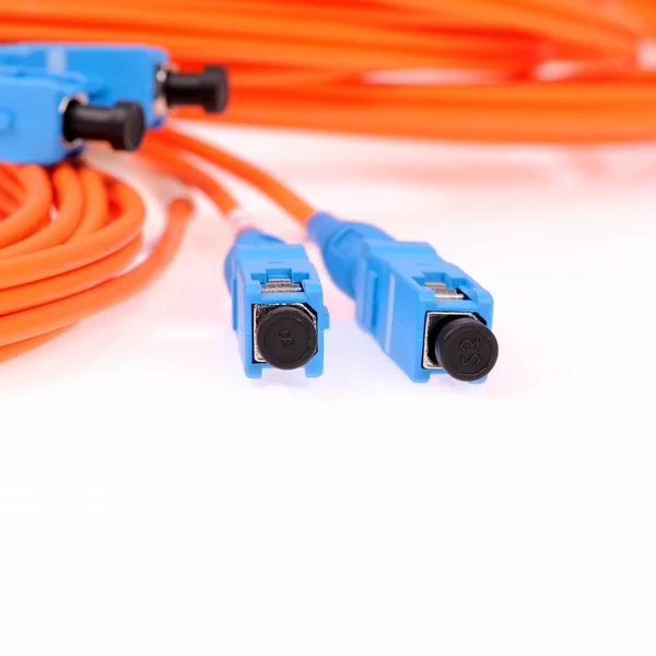 Fibre Optic Network Cables — Stock Photo, Image