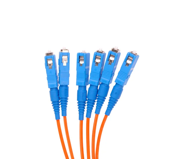 Fiber optical network cable — Stock Photo, Image