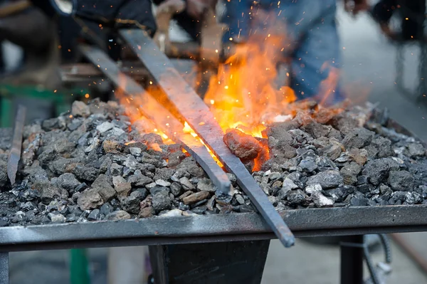 Blacksmith furnace — Stock Photo, Image