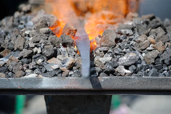 Blacksmith furnace — Stock Photo, Image