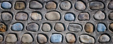 Arkaplan ya da doku olarak taş duvar