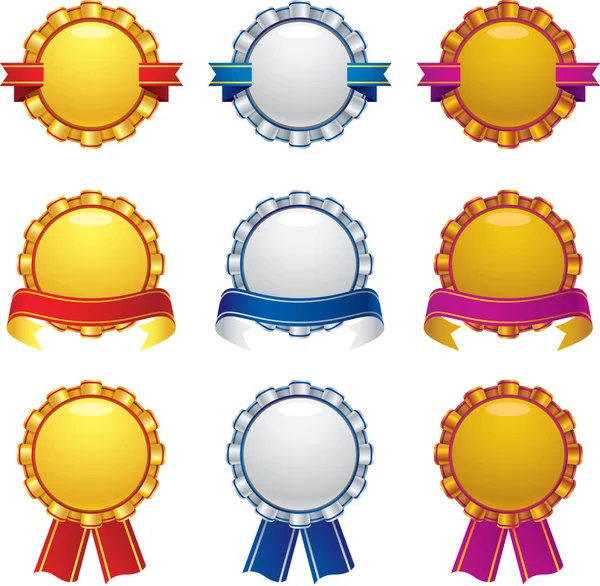 Awards Badge design set — Stock Vector