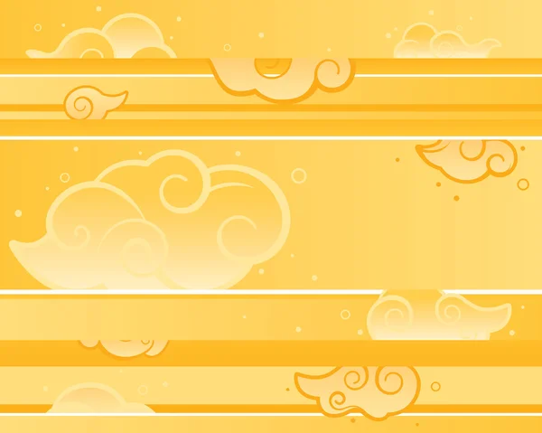 Ilustración de fondo de diseño Cloud — Vector de stock