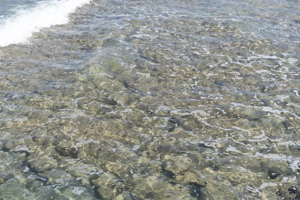 Rettungsbojen Schwimmen Blauen Meer — Stockfoto