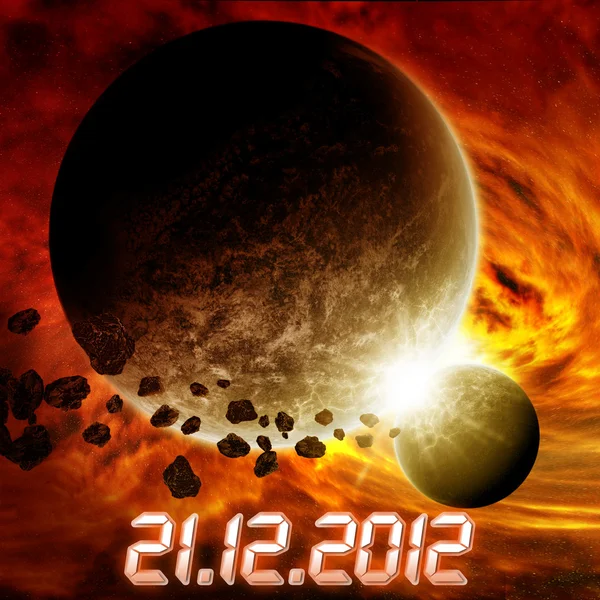 Planet Earth Apocalypse — Stock Photo, Image