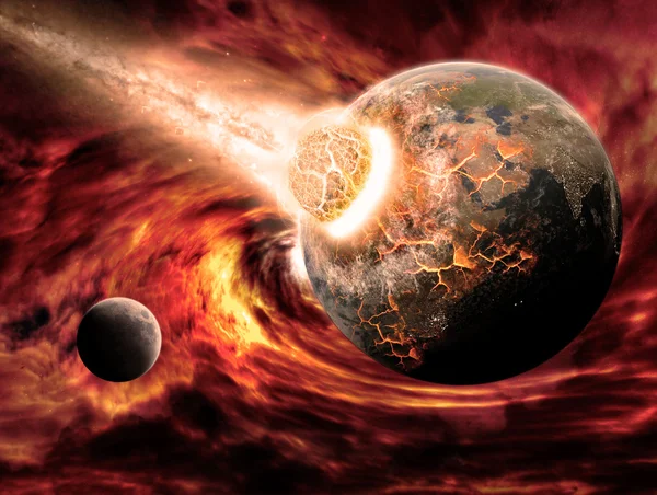 Planet Erde Apokalypse — Stockfoto