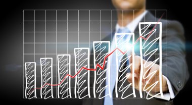 dokunsal arayüz dokunmadan işadamı