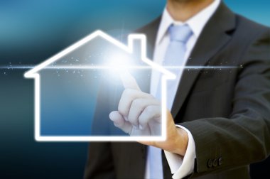 işadamı grafik kavramı