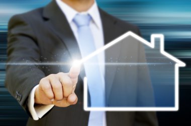 işadamı grafik kavramı