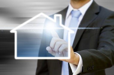 işadamı grafik kavramı