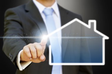 işadamı grafik kavramı