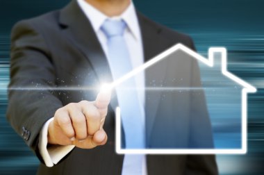 işadamı grafik kavramı