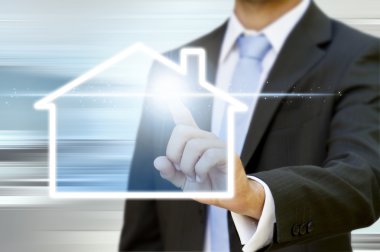işadamı grafik kavramı