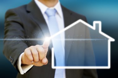 işadamı grafik kavramı