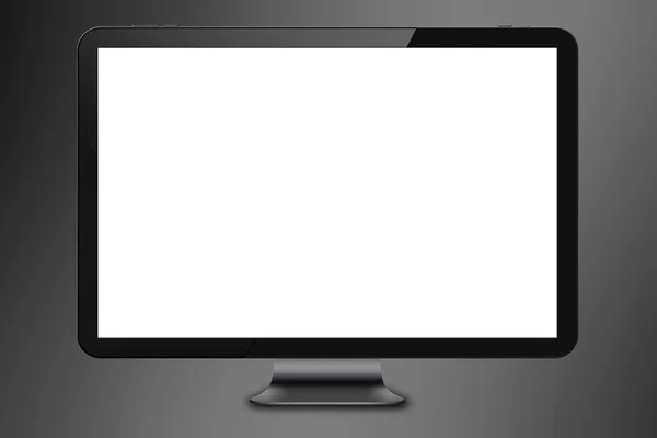 Modern számítógép képernyőjén — Stock Fotó