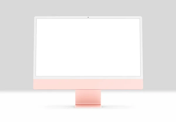 Paris França Abril 2022 Novo Lançado Apple Imac Computador Desktop — Fotografia de Stock