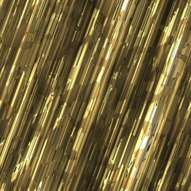 parlak altın folyo arka plan - Dikişsiz doku mükemmel 3d modelleme ve işleme