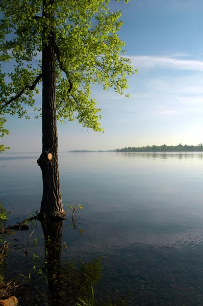 Isle la motte in het Champlainmeer, vt — Stockfoto