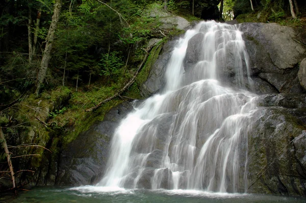 Glen Moss fällt, Granville, vt — Stockfoto