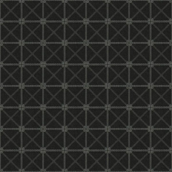 engebeli eski anti-kayma metal ızgara-kat doku çizikler ile döşeme ve işaretleri - Dikişsiz doku 3d modelleme ve render için mükemmel pas