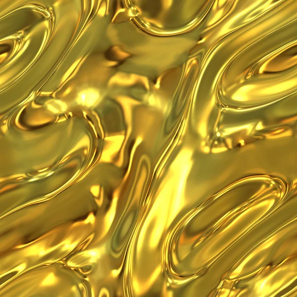 Placa de oro fundido deformado - textura perfecta para modelado y renderizado 3D —  Fotos de Stock