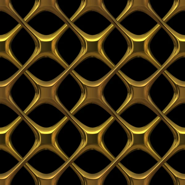 fantezi altın zinciri bağlantı siyah - Dikişsiz doku mükemmel 3d modelleme ve render izole