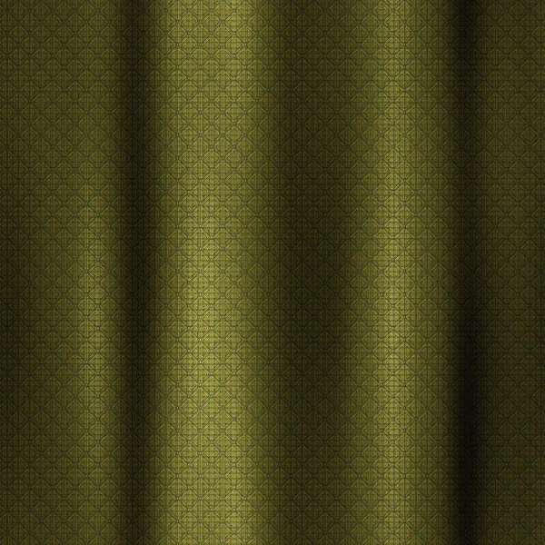 模式金色窗帘-无缝完美的 3d 建模和渲染的纹理 — 图库照片