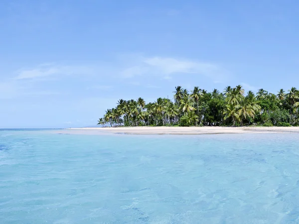 Tropik ada panorama, carribean — Stok fotoğraf