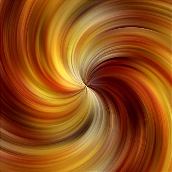 Movimiento rápido del túnel en vibrantes tonos dorados y ardientes - fondo abstracto Imagen de stock