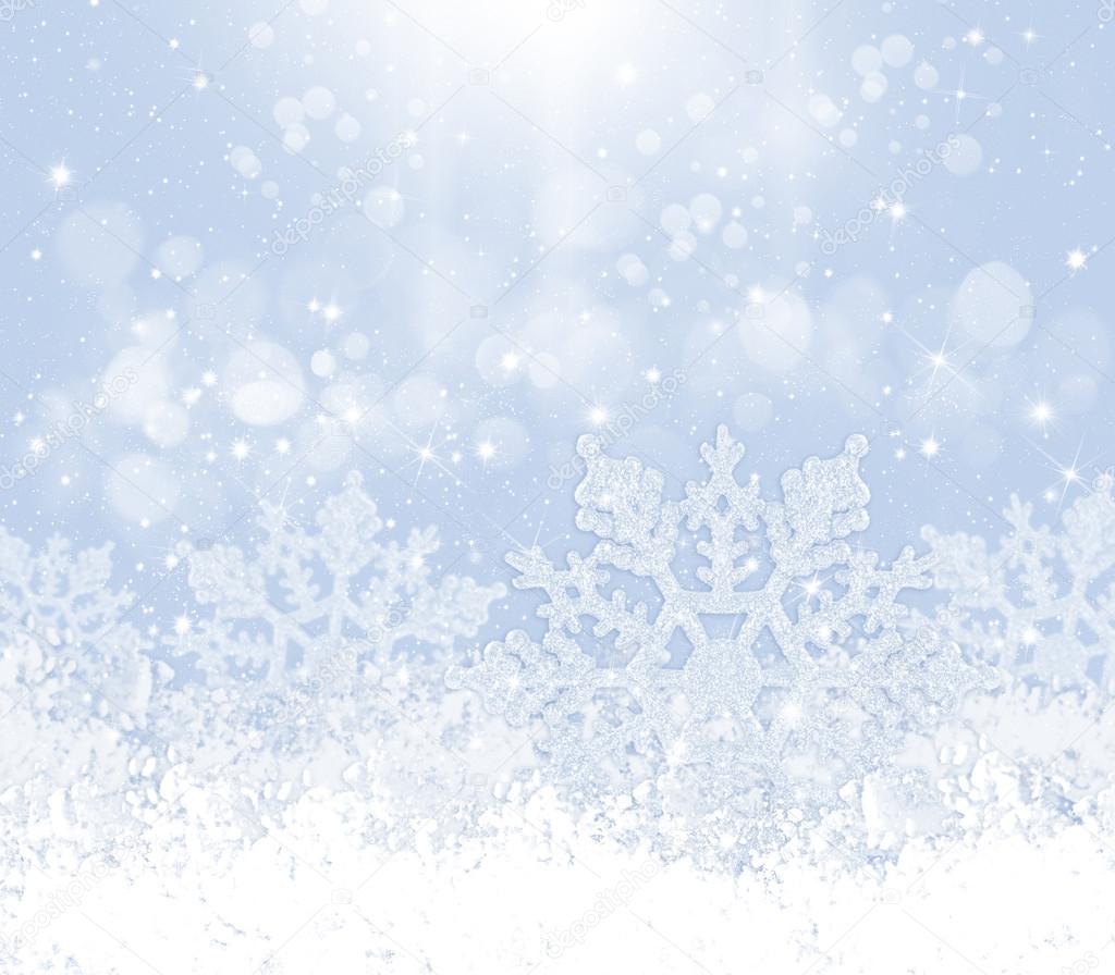 Winter christmas background