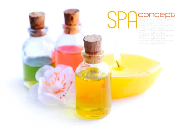 SPA still life with essential oil — Stock Photo, Image