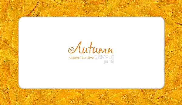 Cornice autunno — Foto Stock