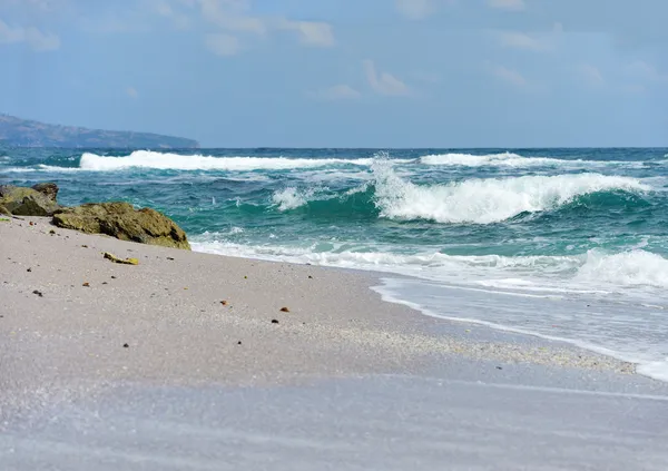 Stranden våg — Stockfoto