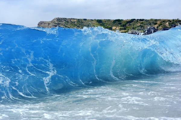 Onda azul do oceano — Fotografia de Stock