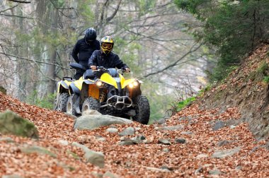 ATV üzerinde seyahat
